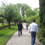 Frankendaal parkında 3 kişi./3 people in Frankendaal park